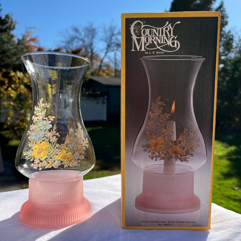 RARE Country Morning by L.E. Smith Votive